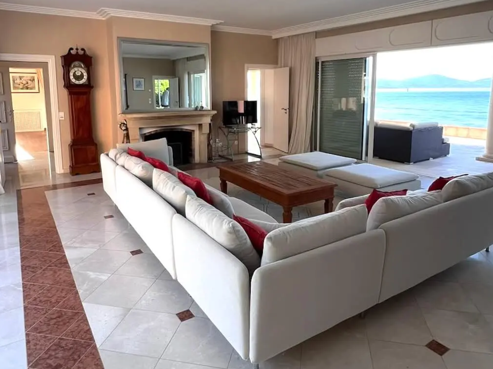 Open space living room